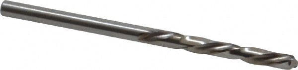 Screw Machine Length Drill Bit: #35 (0.1100) Dia, 118 deg, HSS