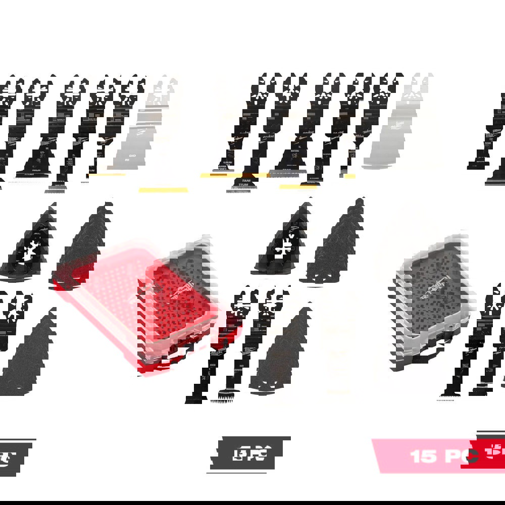 Multi-Tool Blade Kit: Use with Multiple Multi-Tools