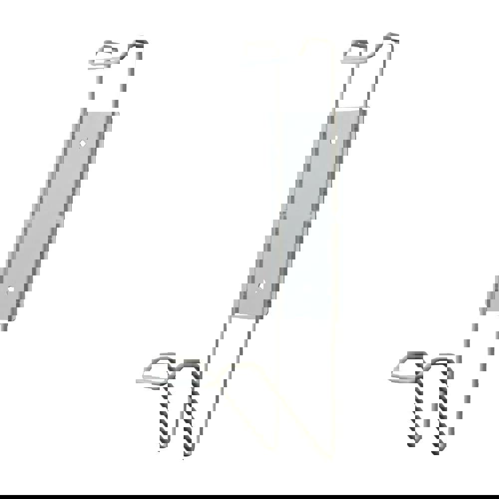 Wipe Dispenser Brackets; Height (Inch): 13 ; Material: Steel ; Style: Tub and Bucket; Large Canister ; For Use With: Scrubs 42272 and 96315 ; Type: Bracket Holder ; Color: White