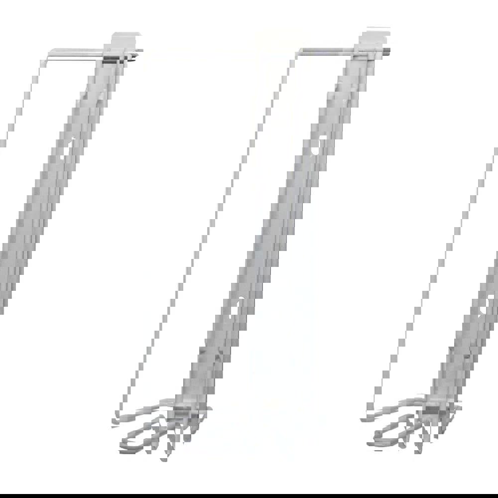 Wipe Dispenser Brackets; Height (Inch): 8 ; Material: Steel ; Style: Straight Wall; Small Canister ; For Use With: Scrubs 91930, 96365 and 90130 ; Type: Bracket Holder ; Color: Color