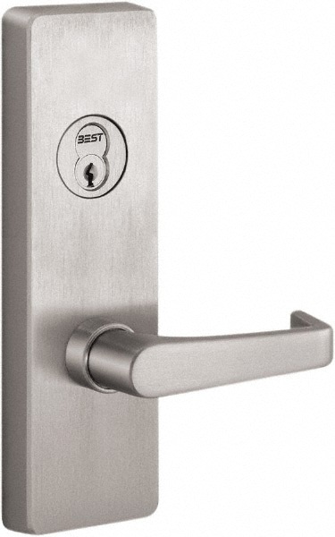 Satin Stainless Steel Finish, Steel Lever Trim