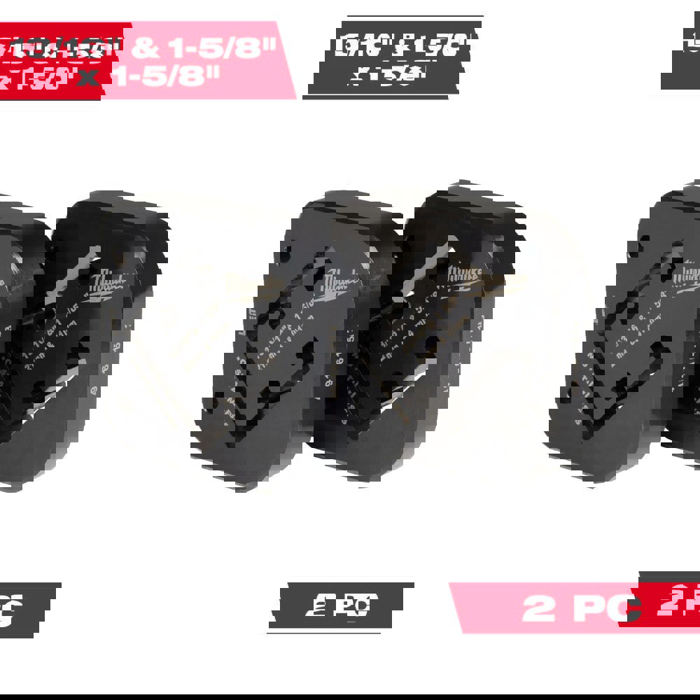 Snip & Shear Accessories; Type: COMBO STRUT DIES ; For Use With: For shearing 13/16
