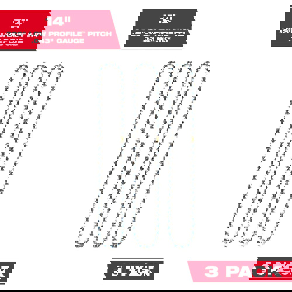 Outdoor Power Equipment Accessories; Accessory Type: Chain ; For Use With: M18 FUEL 14