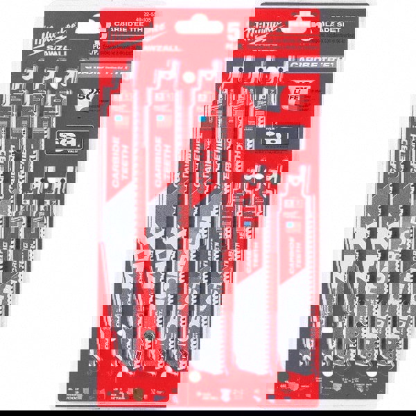 Reciprocating Saw Blade Sets; Blade Material: Bi-Metal; Minimum Blade Length (Inch): 6 in; Maximum Blade Length (Inch): 9 in; Minimum Blade Thickness (Decimal Inch): 0.03 in; Maximum Blade Thickness (Decimal Inch): 0.03 in; Profile Shape: Tapered; Minimum
