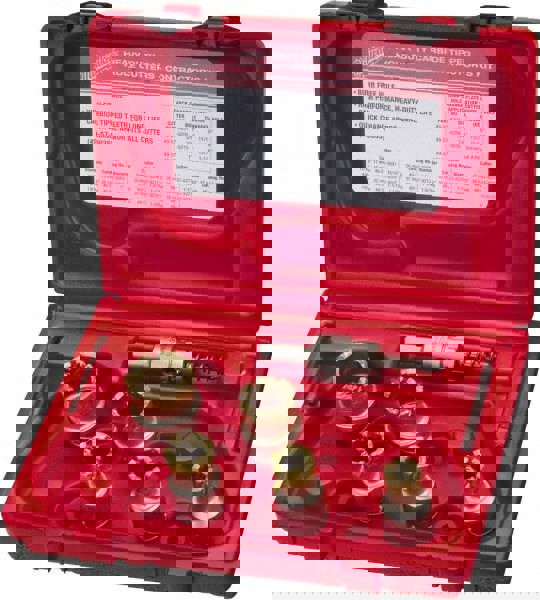 Annular Cutter Sets; Minimum Cutter Diameter (Inch): 11/16 ; Minimum Cutter Diameter: 17mm ; Maximum Cutter Diameter (Inch): 1-3/8 ; Maximum Cutter Diameter: 35mm ; Includes: (2) Pilots;(5) Annular Cutters ; Number Of Pieces: 7.0