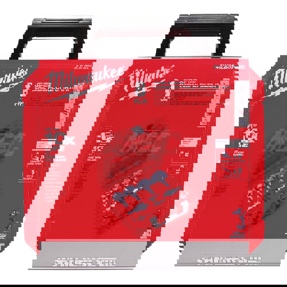 General Purpose Hole Saw Kit: 7/8 to 2-1/2