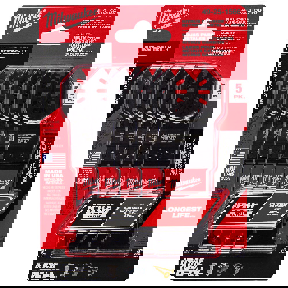 Multi-Tool Parts & Accessories; Type: Multi-Tool Blades ; For Use With: Extreme Metal Such As Nails, Bolts, Screws, Stainless Steel, And Threaded Rods ; UNSPSC Code: 27112830