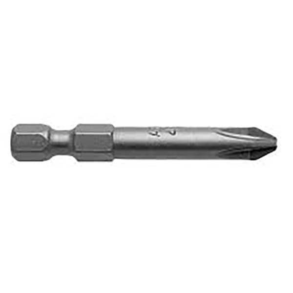 Power Screwdriver Bit: #2 Sel-O-Fit Speciality Point Size, 1/4
