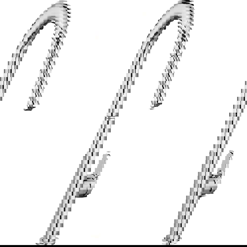 Kitchen & Bar Faucets; Type: Pull Down ; Style: Contemporary; Modern; Transitional ; Mount: Deck ; Design: One Handle ; Handle Type: Lever ; Spout Type: High Arc