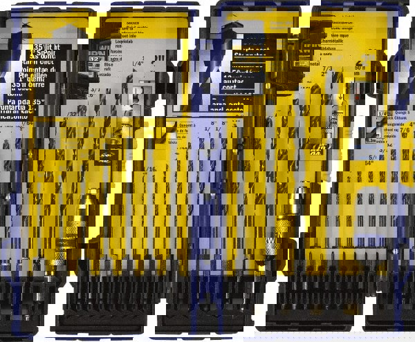 Drill Bit Set: Jobber Length Drill Bits, 12 Pc, 0.0625