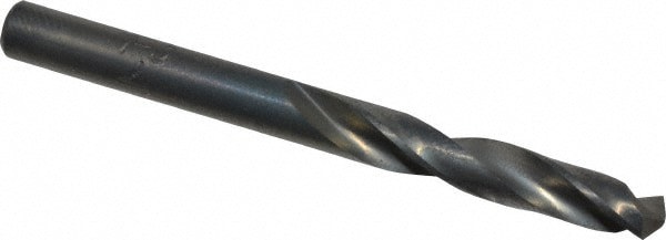 Screw Machine Length Drill Bit: #7 (0.2010) Dia, 135 deg, HSS