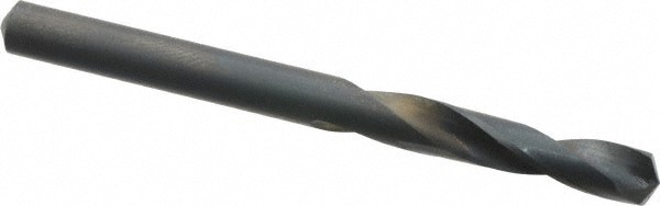 Screw Machine Length Drill Bit: #9 (0.1960) Dia, 135 deg, HSS