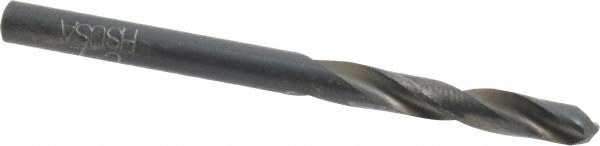 Screw Machine Length Drill Bit: #21 (0.1590) Dia, 135 deg, HSS