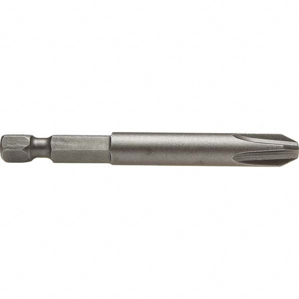 Power Screwdriver Bit: #3 Phillips, 1/4