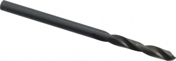 Screw Machine Length Drill Bit: #34 (0.1110) Dia, 135 deg, HSS