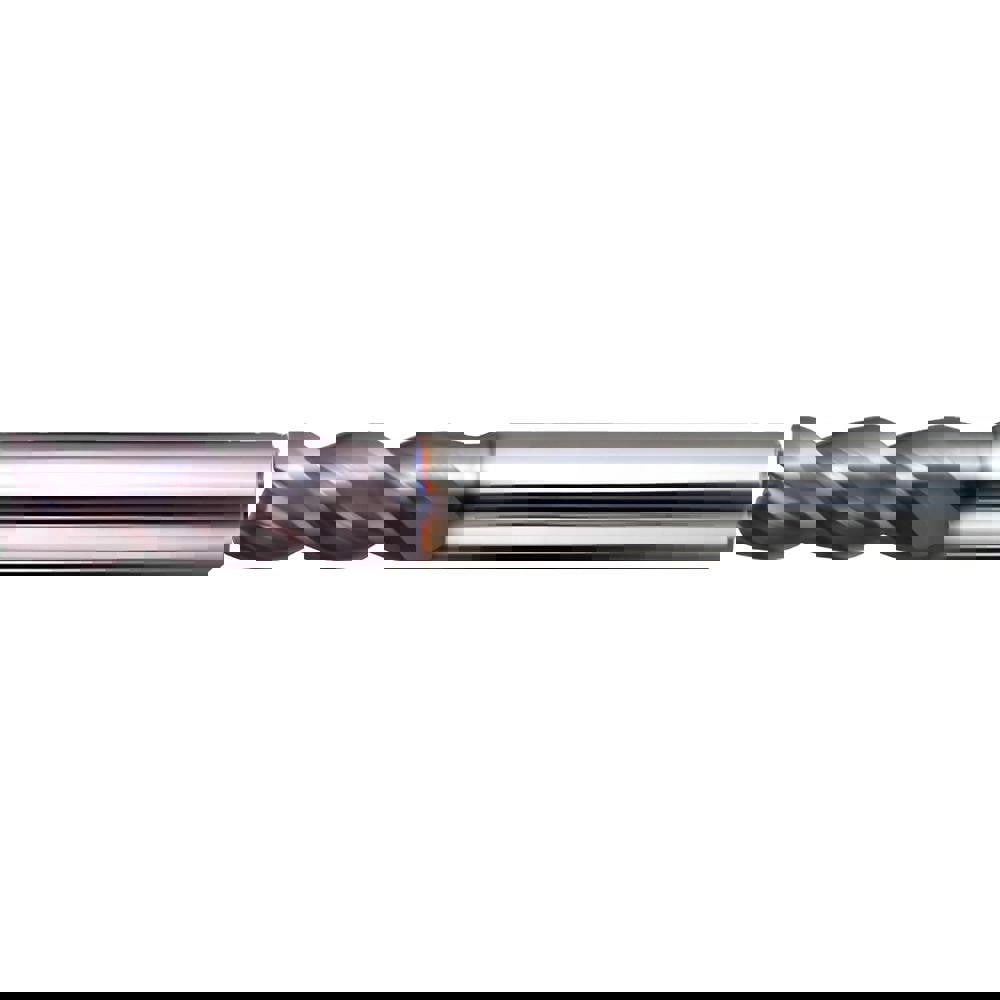 Square End Mills; Mill Diameter (mm): 3.18 ; Mill Diameter (Decimal Inch): 0.1250 ; Mill Diameter (Inch): 1/8 ; Number Of Flutes: 3 ; End Mill Material: Solid Carbide ; Length of Cut (Decimal Inch): 0.3130