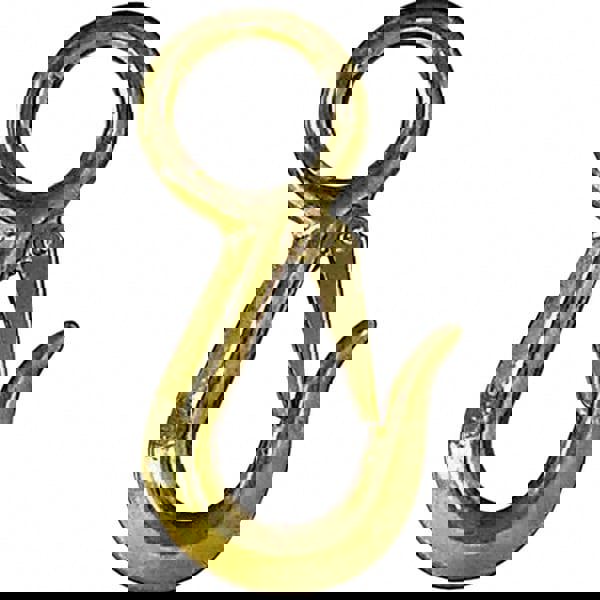 Eye Hooks; Work Load Limit: 750lb ; Material: Forged Steel ; Finish: Steel ; Hook Opening Width: 0.75in