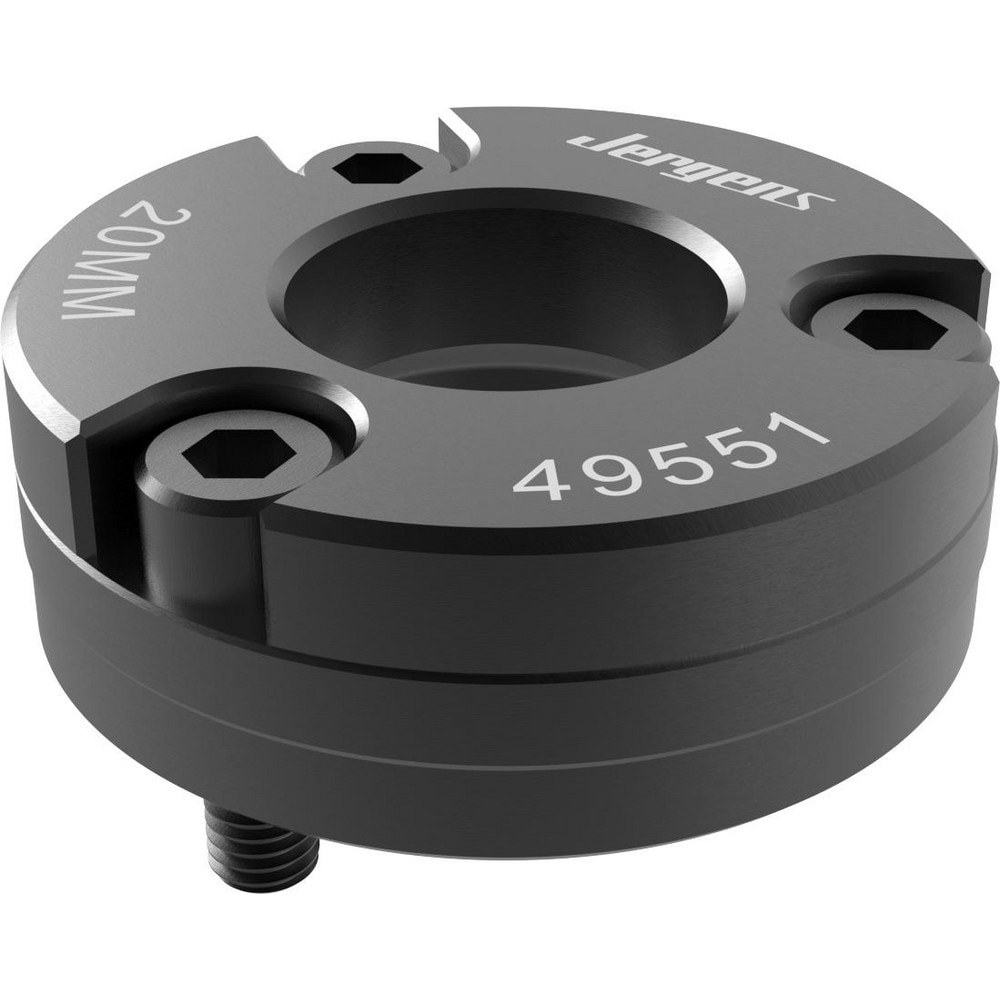 Modular Fixturing Receiver Bushings; System Compatibility: Ball Lock ; Outside Diameter (Decimal Inch): 35mm ; Inside Diameter (mm): 13mm ; Overall Height (Decimal Inch): 0.458in ; Mount Type: Face Mount ; Bolt Circle Diameter: 25mm