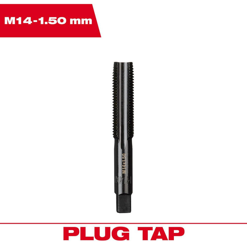 Straight Flute Taps; Tap Type: Straight Flute ; Thread Size (Inch): 14 ; Overall Length (Decimal Inch): 3.2500 ; Thread Standard: Metric ; Chamfer: Plug ; Material: High-Carbon Steel
