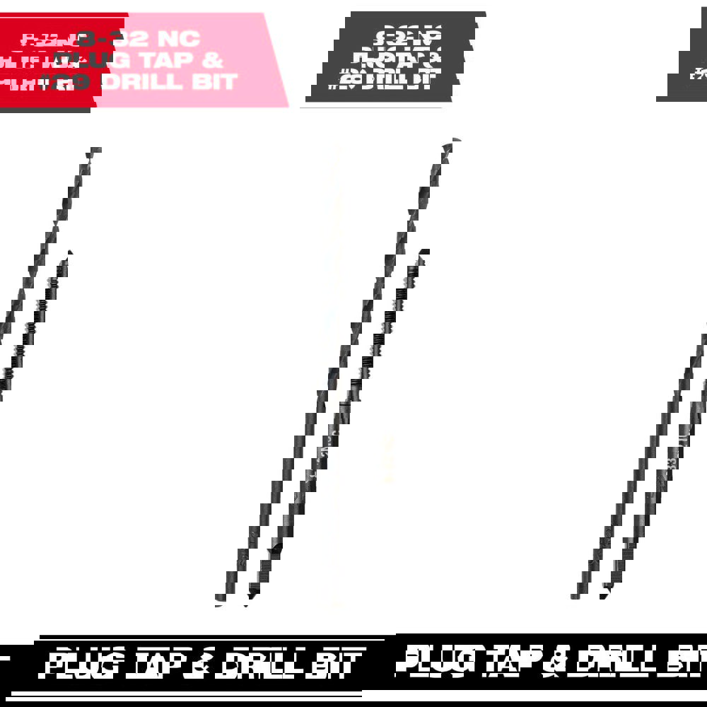 Tap & Drill Sets; Maximum Drill Size (Wire): #29 ; Minimum Drill Size (Wire): #29 ; Tap Type: Standard Hand ; Tap Coating/Finish: Oxide ; Tap Material: High Carbon Steel ; Drill Material: High Carbon Steel