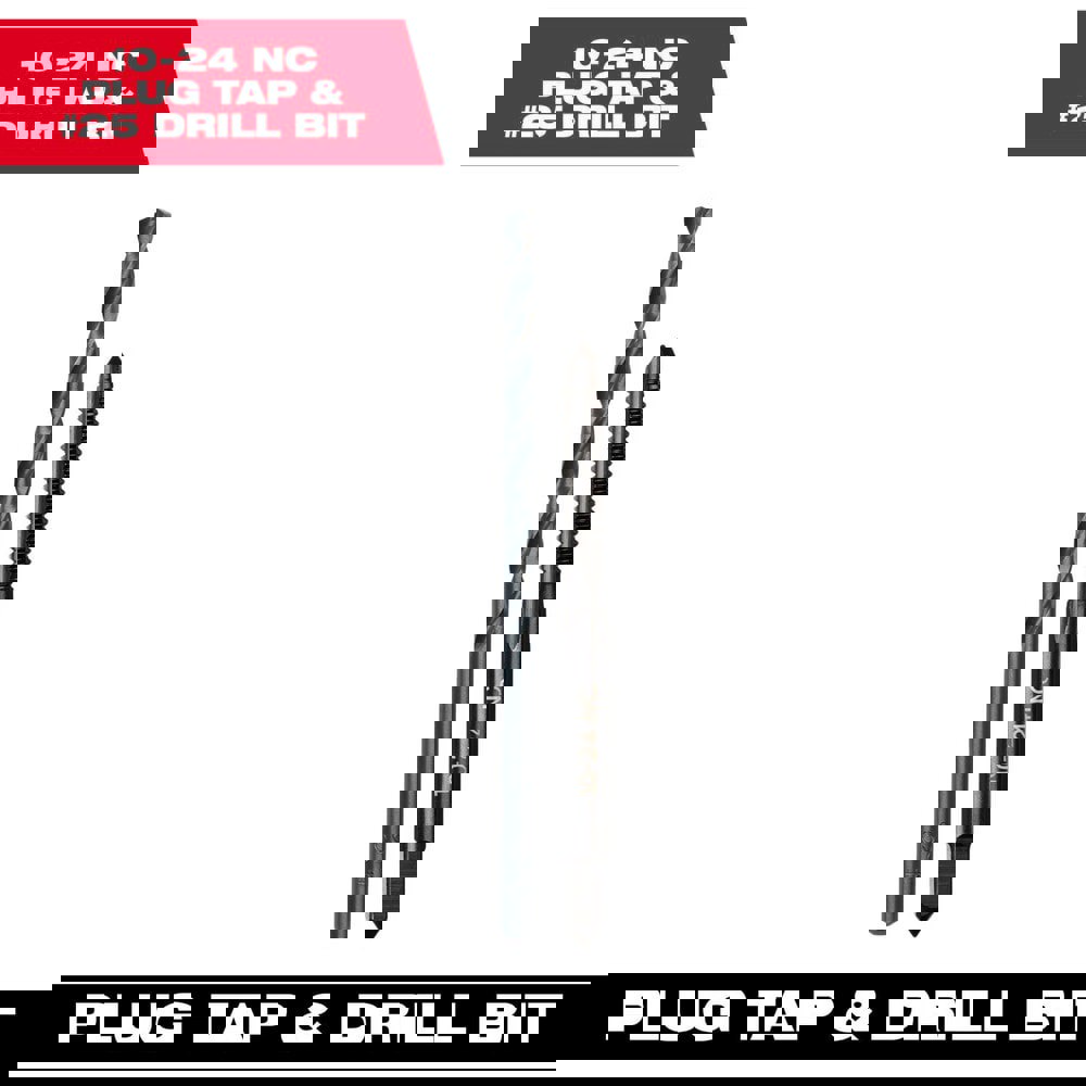 Tap & Drill Sets; Maximum Drill Size (Wire): #25 ; Minimum Drill Size (Wire): #25 ; Tap Type: Standard Hand ; Tap Coating/Finish: Oxide ; Tap Material: High Carbon Steel ; Drill Material: High Carbon Steel