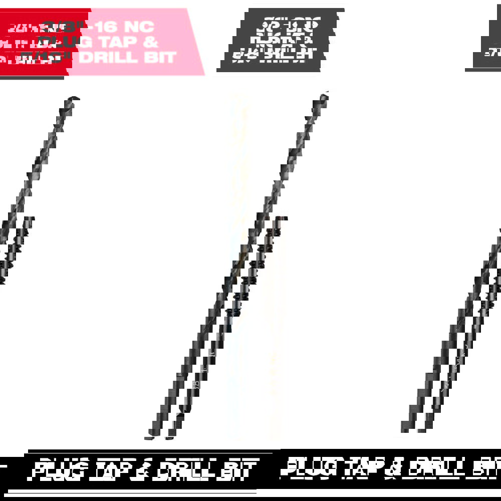 Tap & Drill Sets; Maximum Drill Size (Fractional Inch): 5/16 ; Minimum Drill Size (Fractional Inch): 5/16 ; Tap Type: Standard Hand ; Tap Coating/Finish: Oxide ; Tap Material: High Carbon Steel ; Drill Material: High Carbon Steel