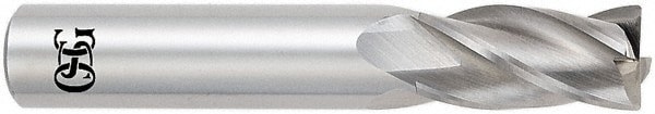 Corner Radius End Mill: 1/4