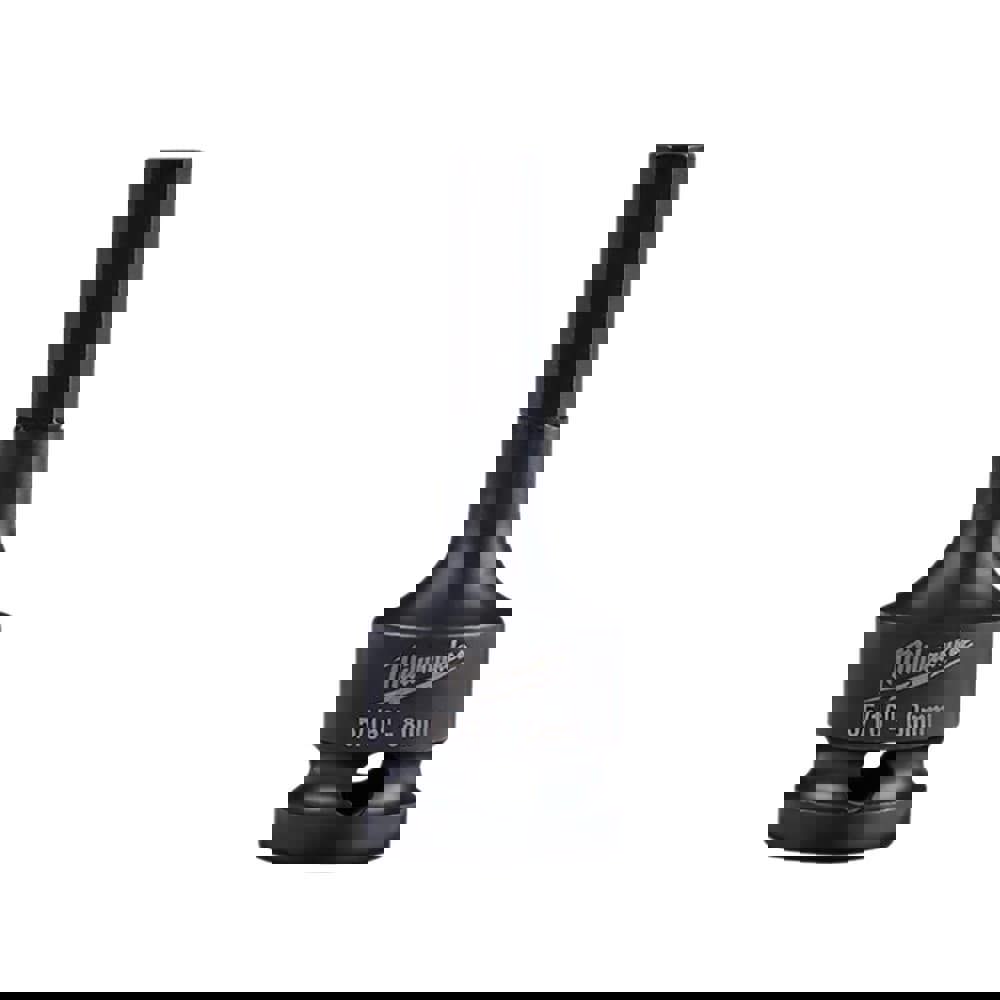 Impact Hex & Torx Bit Sockets; Drive Size: 1/2 (Inch); Hex Size (mm): 8.00 ; Hex Size (Inch): 5/16 ; Overall Length (Decimal Inch): 2.6200 ; UNSPSC Code: 27111704