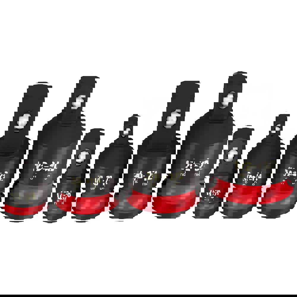 Socket Set: 4 Pc, 1/4 to 1/2