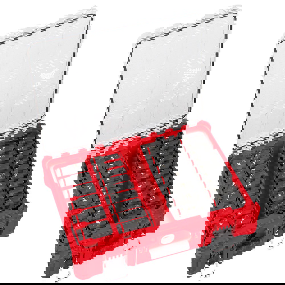 Impact Socket Set: 31 Pc, 1/2