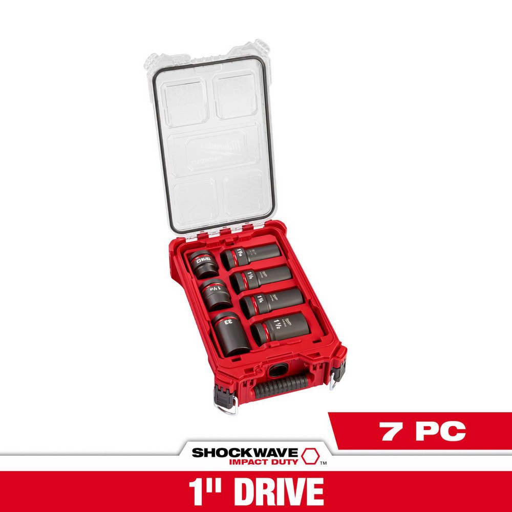 Socket Set Socket Set: 7 Pc, 13/16 to 1-1/4