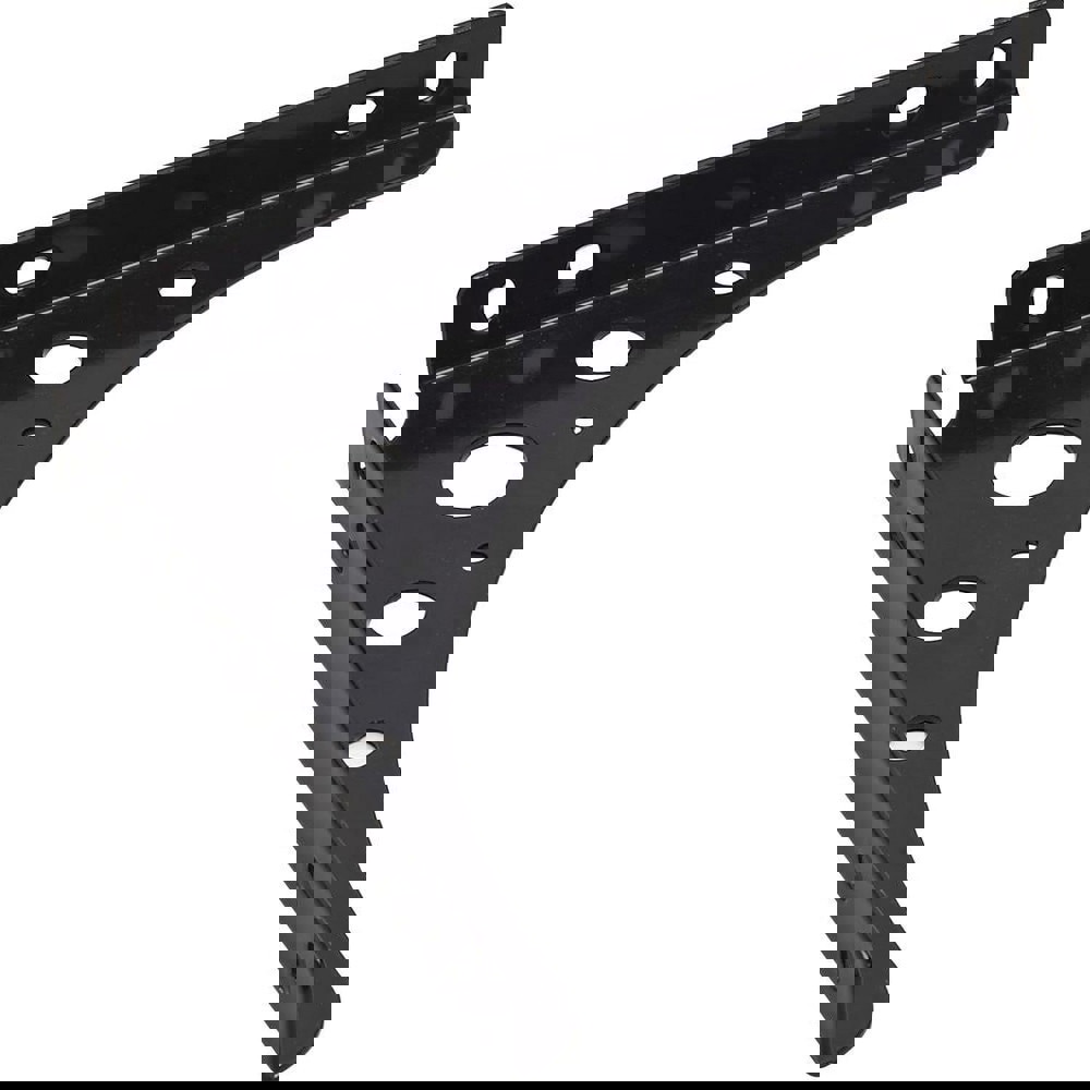 Brackets; Bracket Type: Shelf Bracket ; Mount Type: Screw-On ; Length (Inch): 8 in ; Bracket Material: Steel ; Load Capacity: 132 ; Overall Width: 1 in