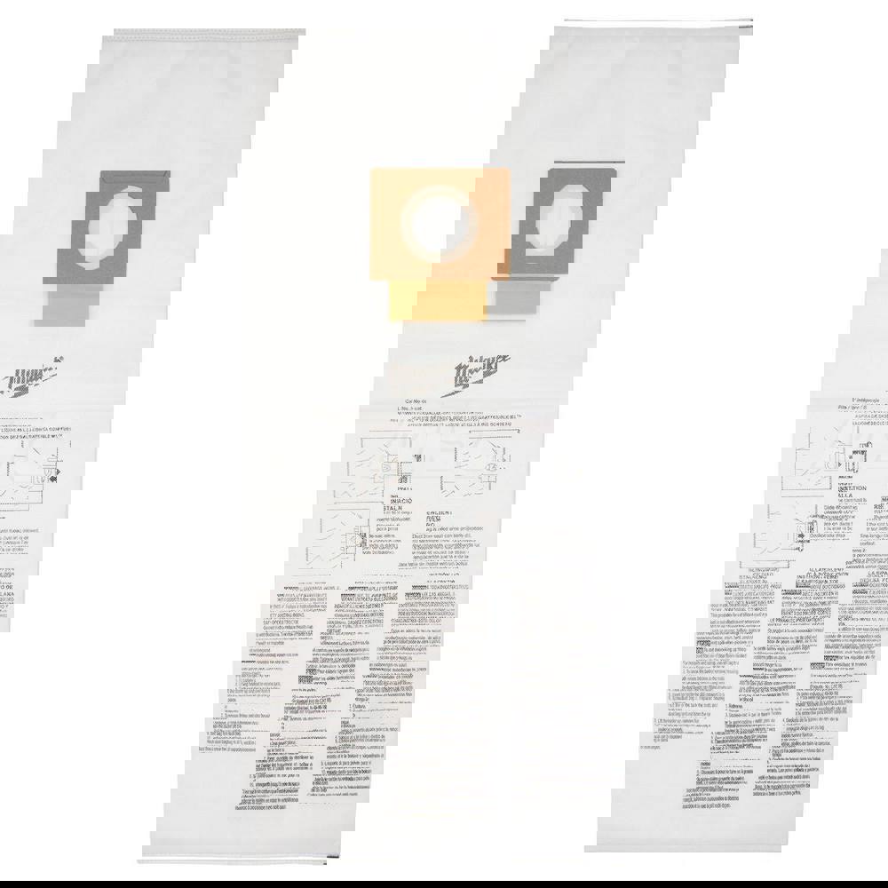 Vacuum Cleaner Bags; Bag Type: Collection Bag ; Pickup Type: Dry Pickup; Wet Pickup ; Compatible Vacuum Type: Drum-Top Vacuum Head ; Compatible Vacuum Capacity: 12 ; Material: Cloth ; Number Of Plys: 1-Ply