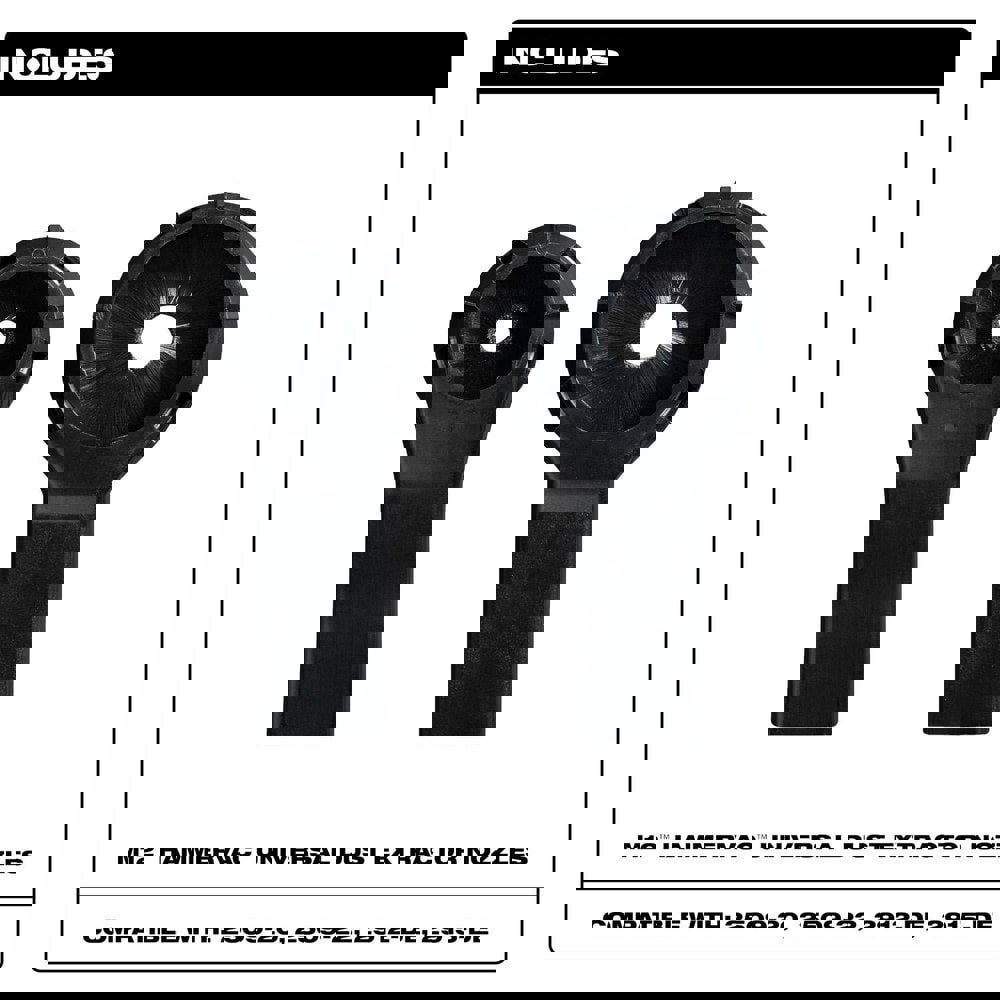 Power Drill Accessories; Accessory Type: Nozzle ; For Use With: M12 HAMMERVAC Universal Dust Extractor ; Additional Information: Small and Large Diameter Dust Nozzles for Maximum Versatility ; UNSPSC Code: 27112800