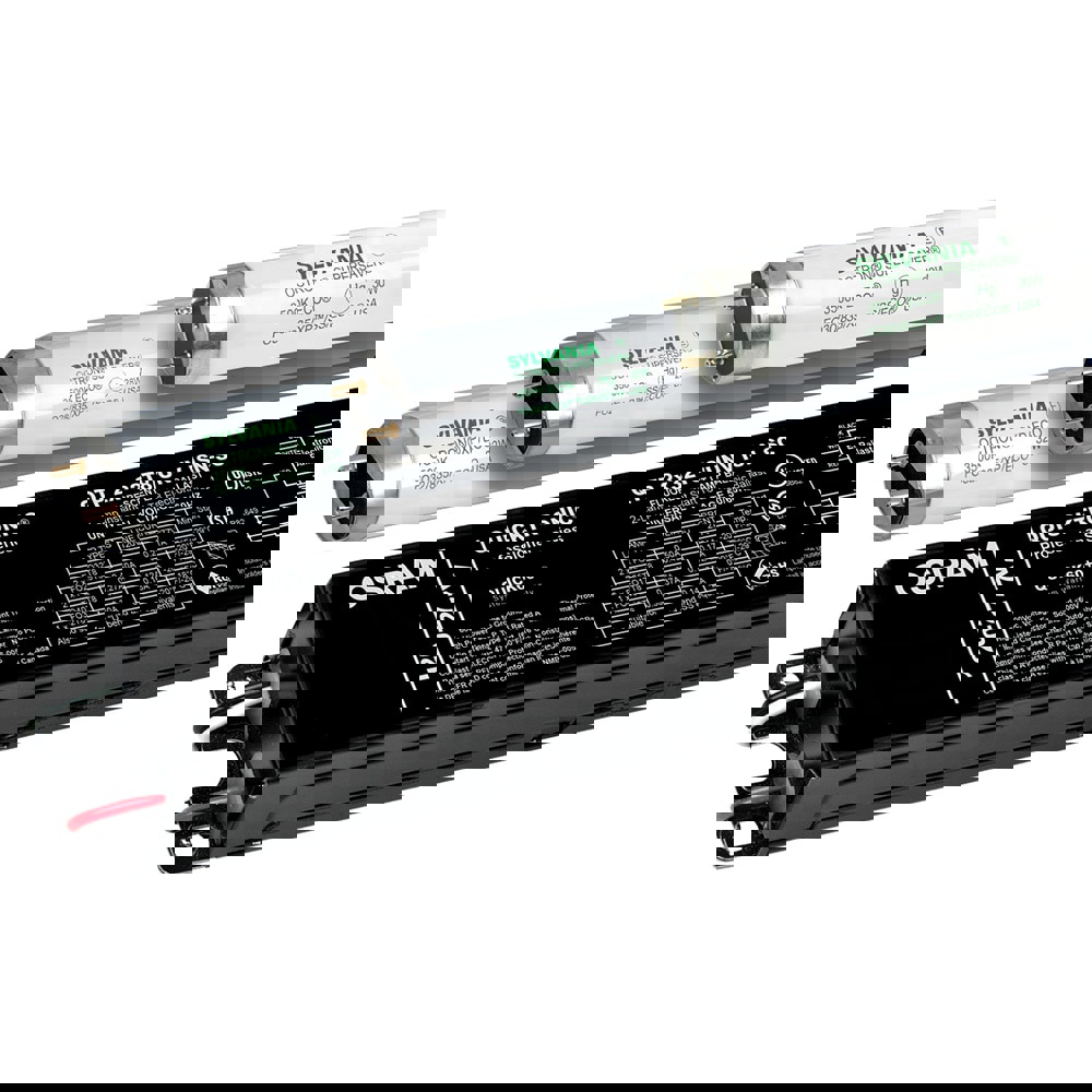 Fluorescent Ballasts; Ballast Type: Electronic ; Lamp Wattage Range: 40 to 79 ; Lamp Type: T8 ; Lamp Starting Method: Instant Start ; Ballast Factor Range: Normal (0.75 to 0.99) ; Total Harmonic Distortion (%): 10