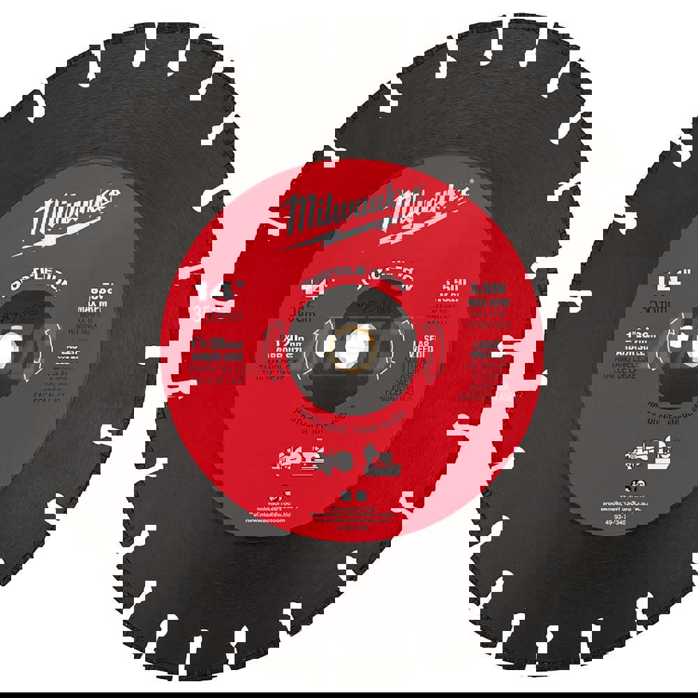 Wet & Dry Cut Saw Blade: 14