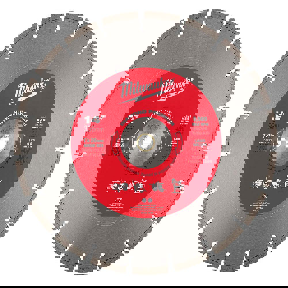 Wet & Dry Cut Saw Blade: 14