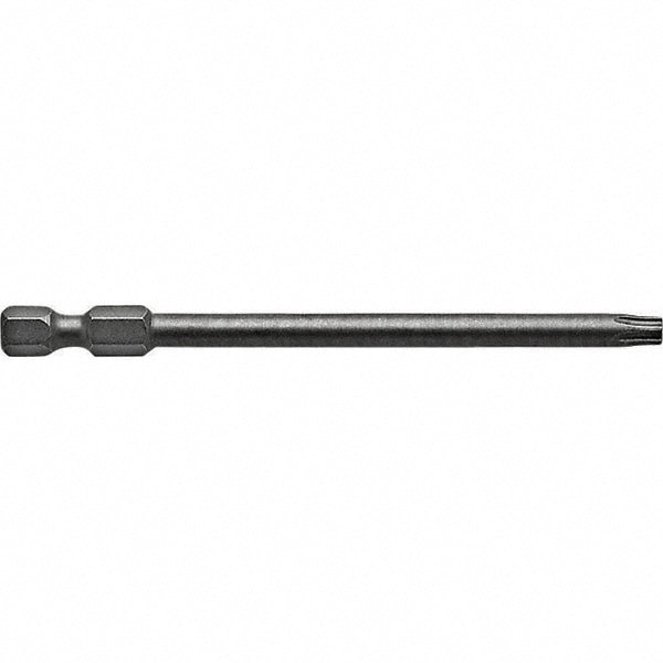 Power Screwdriver Bit: T8 Torx, 1/4