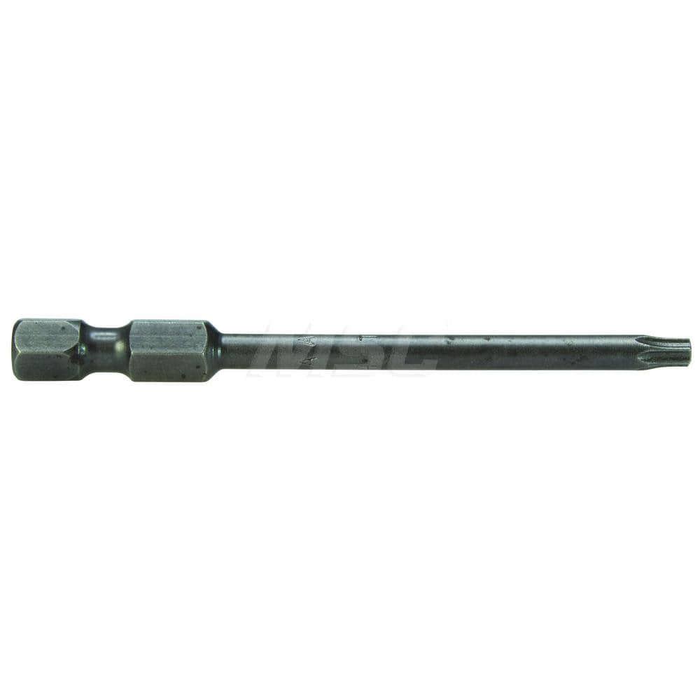Power Screwdriver Bit: T10 Torx, 1/4