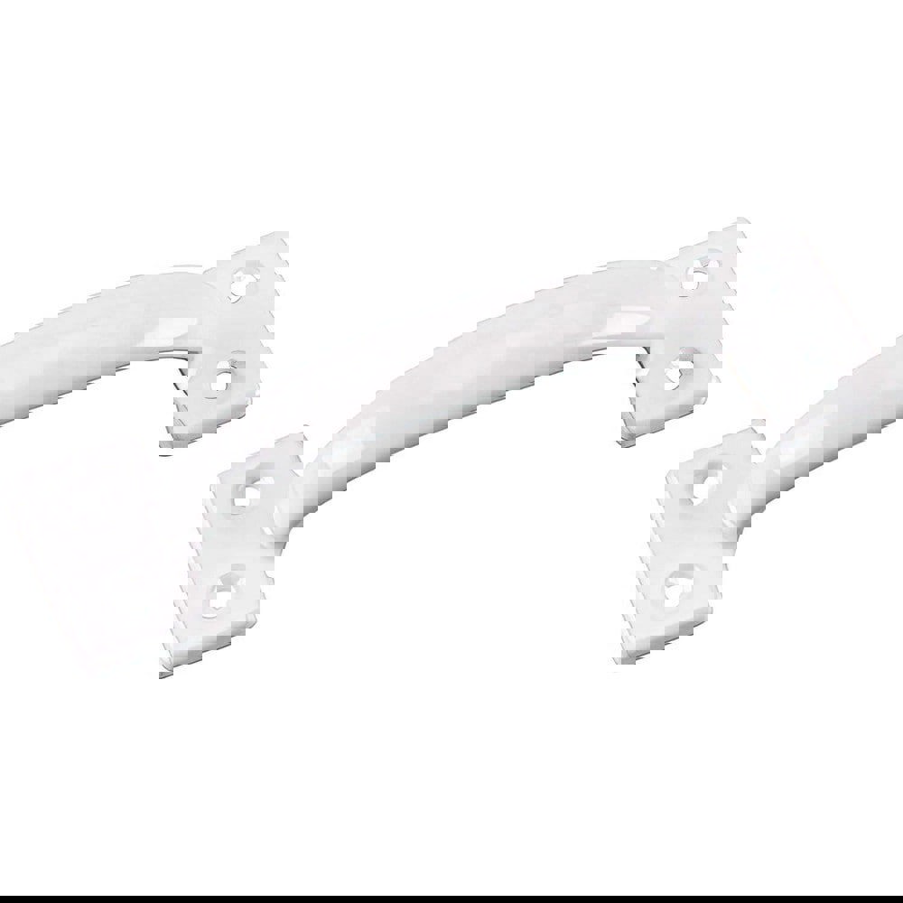 Pull-Type Handles; Handle Type: Utility ; Material: Steel ; Mount Type: Screw ; Finish: White ; Projection: 1.48in ; Overall Width: 1.79 in