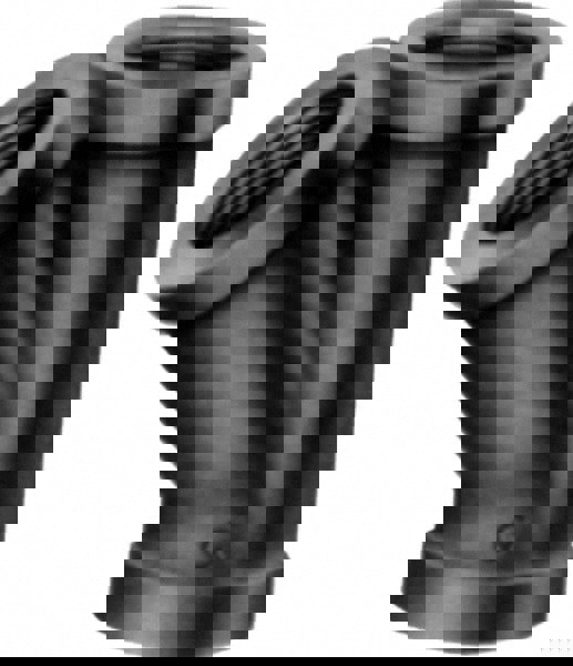 Black 45 &deg; Lateral Y-Branch: 4