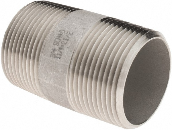 Stainless Steel Pipe Nipple: 1-1/4