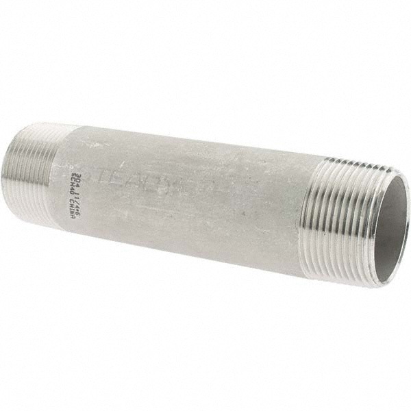 Stainless Steel Pipe Nipple: 1-1/4