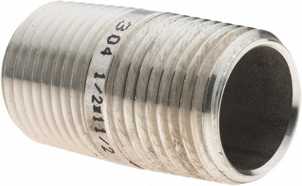 Stainless Steel Pipe Nipple: 1/2