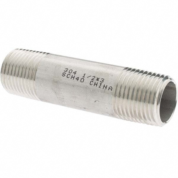 Stainless Steel Pipe Nipple: 1/2