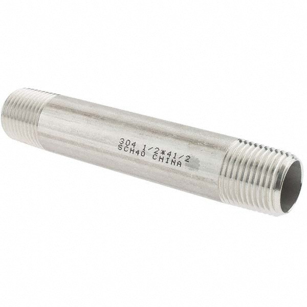 Stainless Steel Pipe Nipple: 1/2