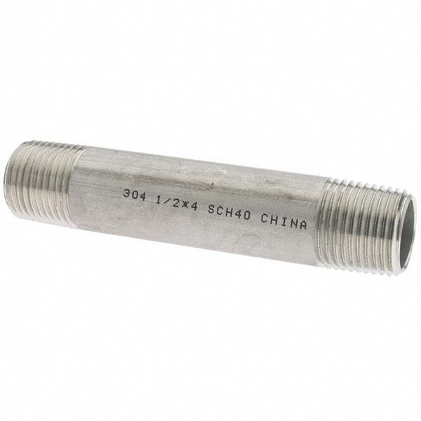 Stainless Steel Pipe Nipple: 1/2