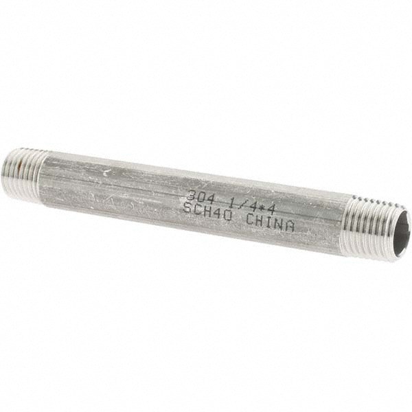 Stainless Steel Pipe Nipple: 1/4