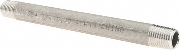 Stainless Steel Pipe Nipple: 1/4