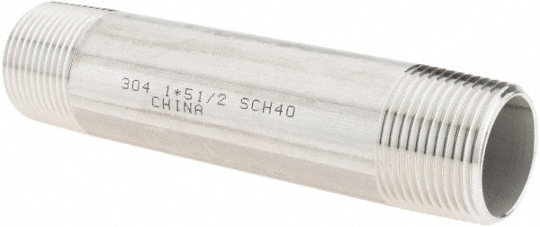 Stainless Steel Pipe Nipple: 1